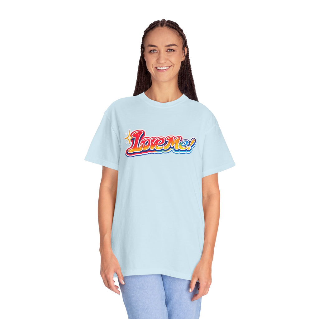 Love Me! Retro Rainbow Tee