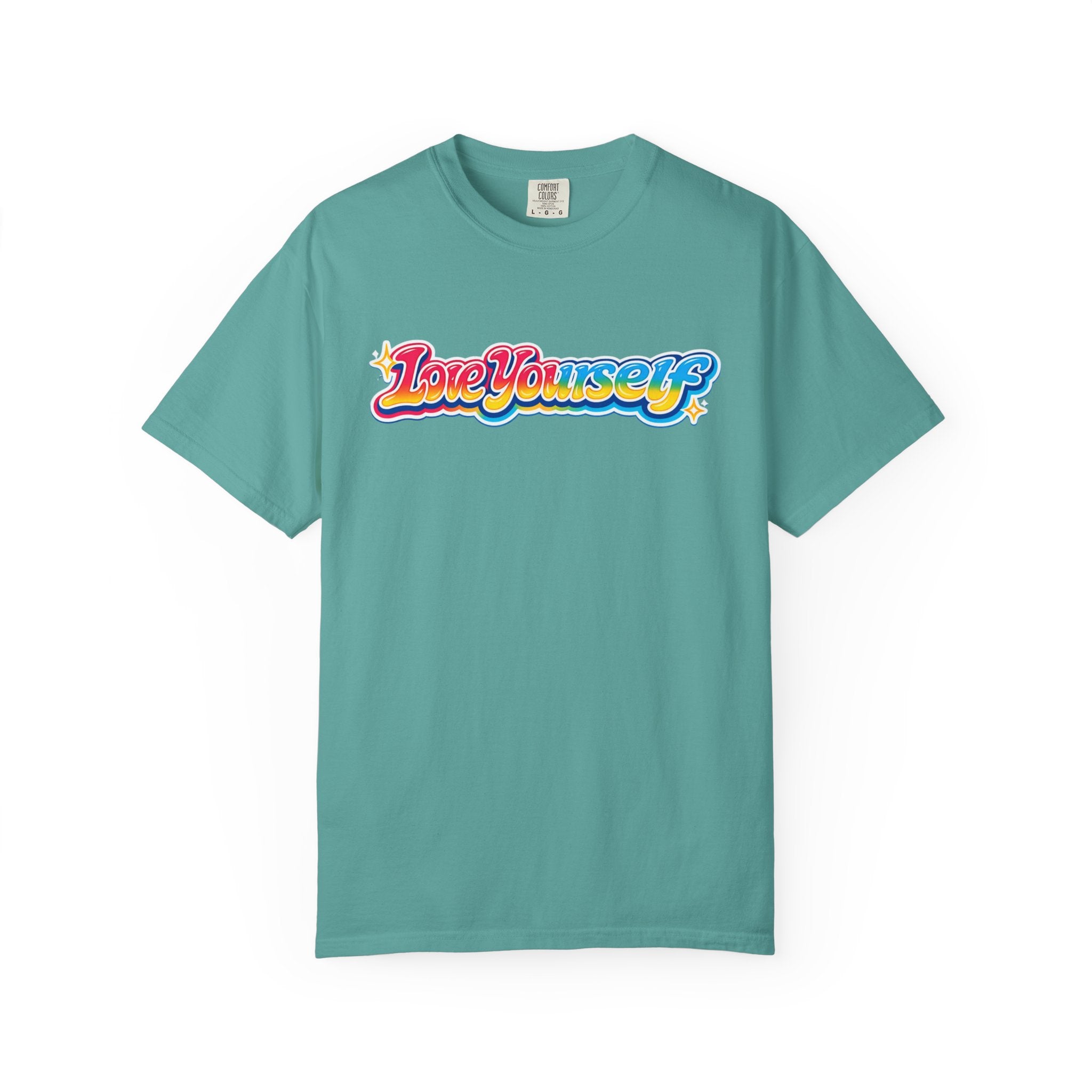 Love Yourself Retro Rainbow T-Shirt