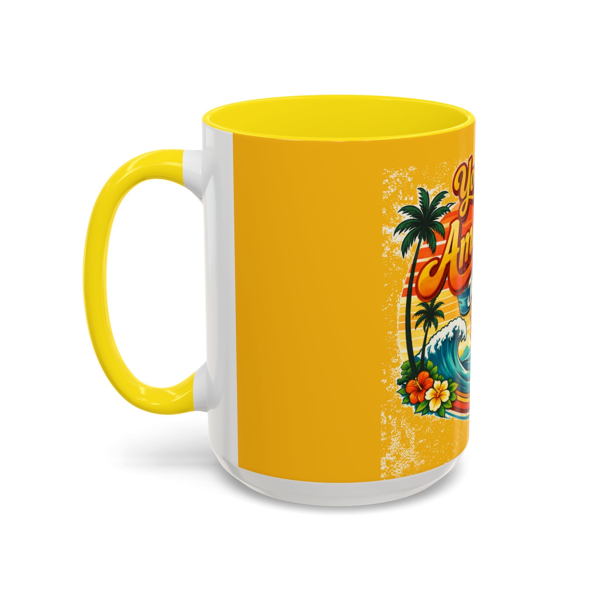 You Are Amazing Just As You Are Mug — Inspirational Beach Coffee Cup