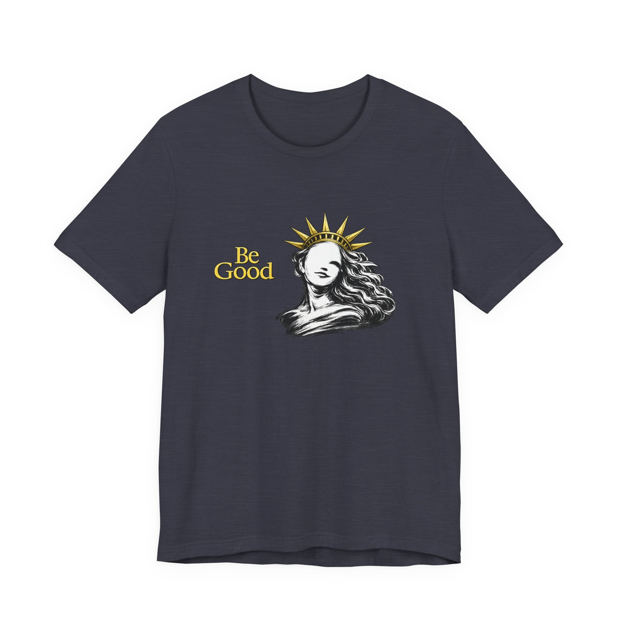 Be Good Vintage Statue of Liberty Inspirational Retro Graphic TShirt