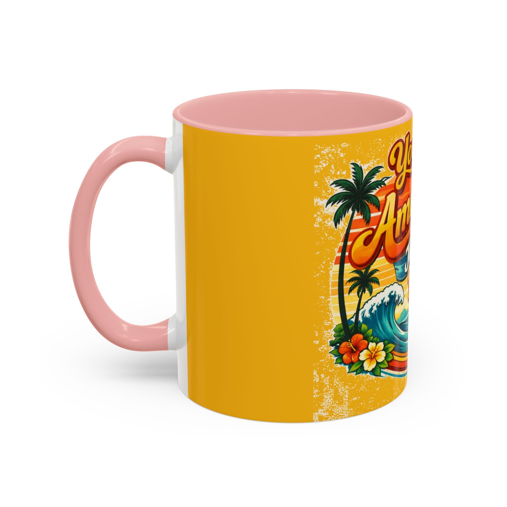 You Are Amazing Just As You Are Mug — Inspirational Beach Coffee Cup