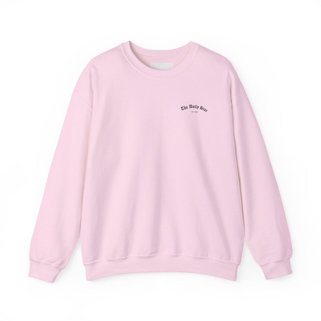 Classic Crewneck Sweatshirt Everyday Casual Pullover with affirmation