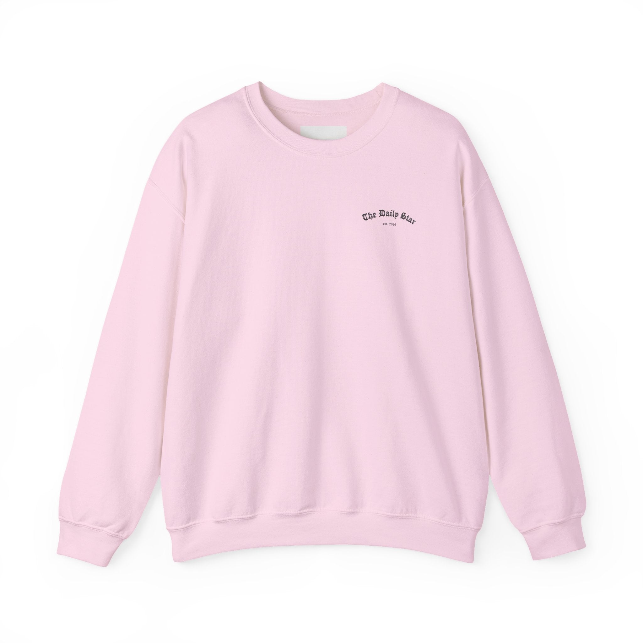 Classic Crewneck Sweatshirt Everyday Casual Pullover with affirmation