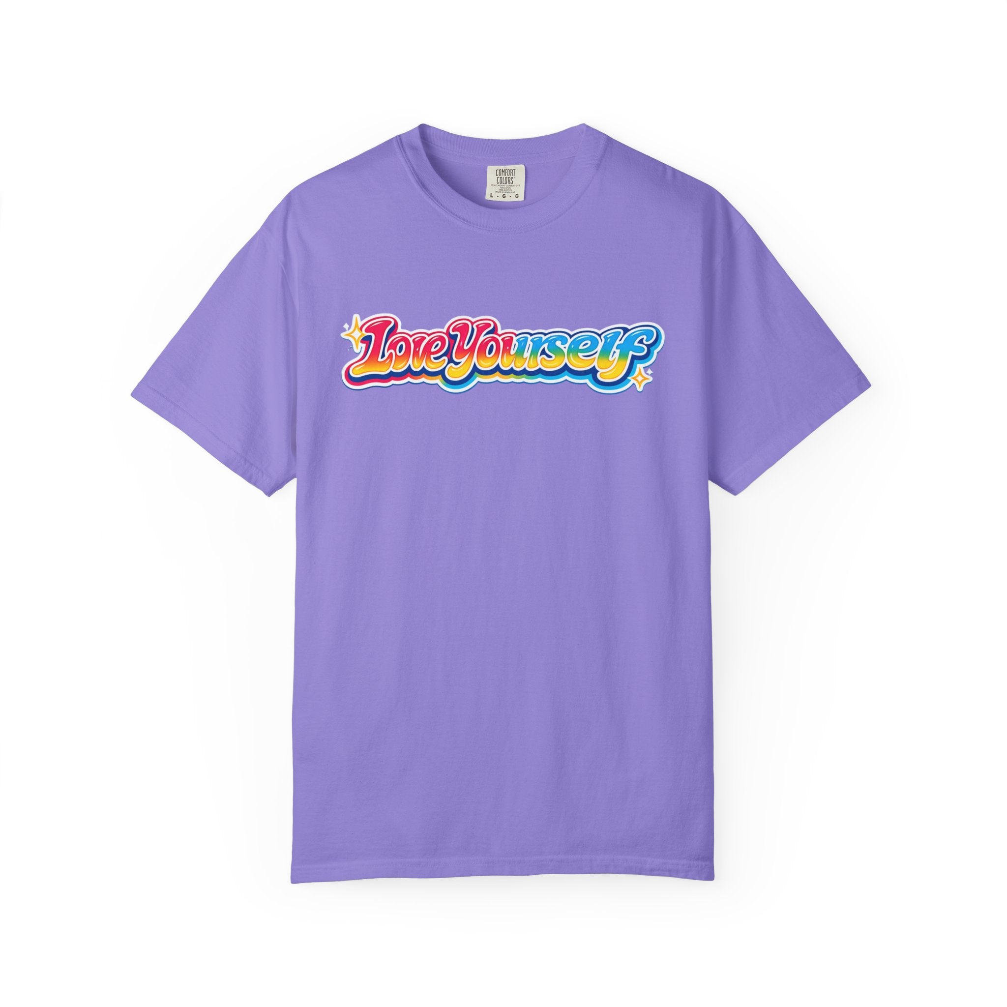 Love Yourself Retro Rainbow T-Shirt