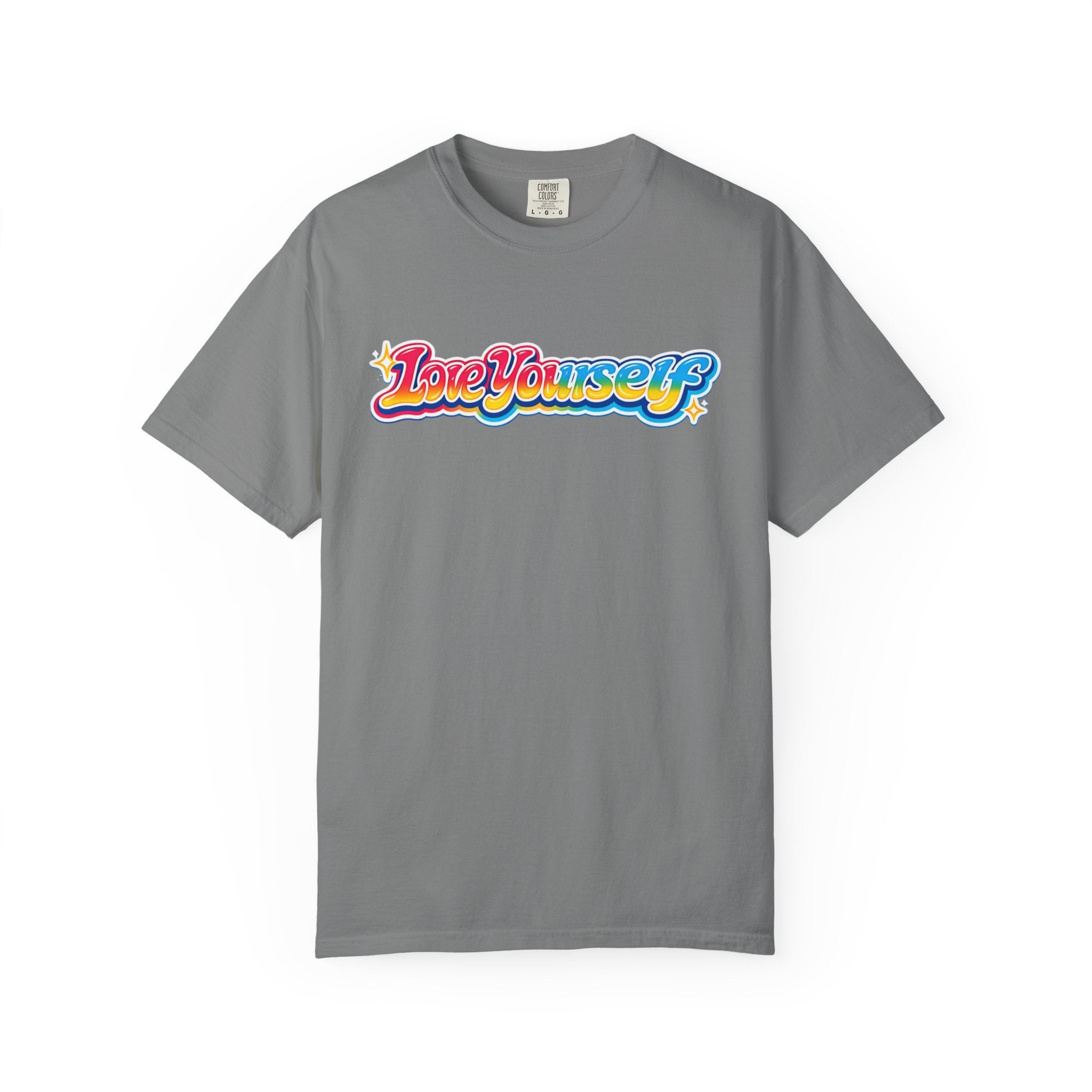 Love Yourself Retro Rainbow T-Shirt