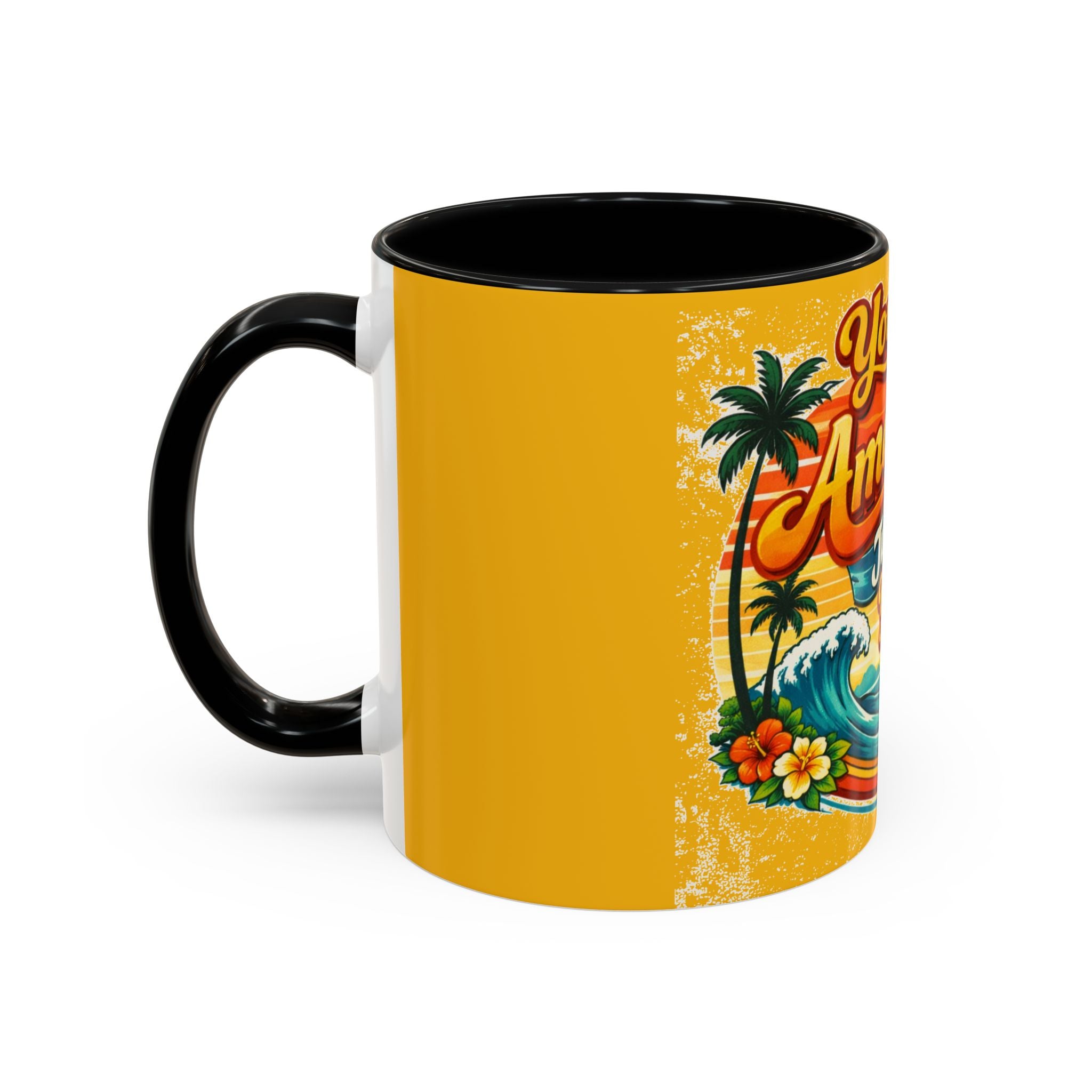 You Are Amazing Just As You Are Mug — Inspirational Beach Coffee Cup