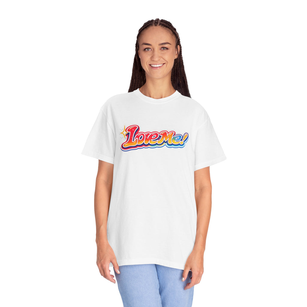 Love Me! Retro Rainbow Tee