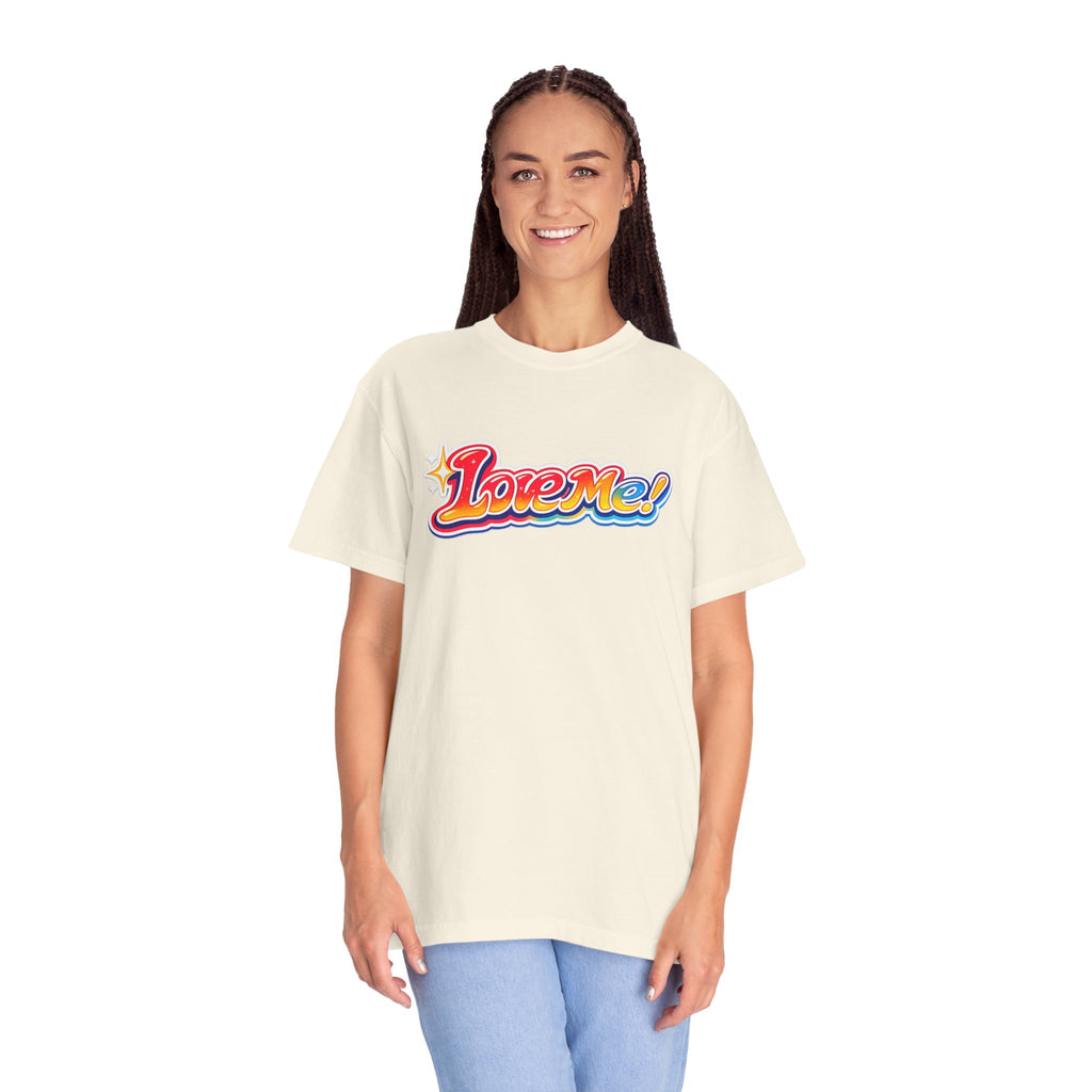 Love Me! Retro Rainbow Tee
