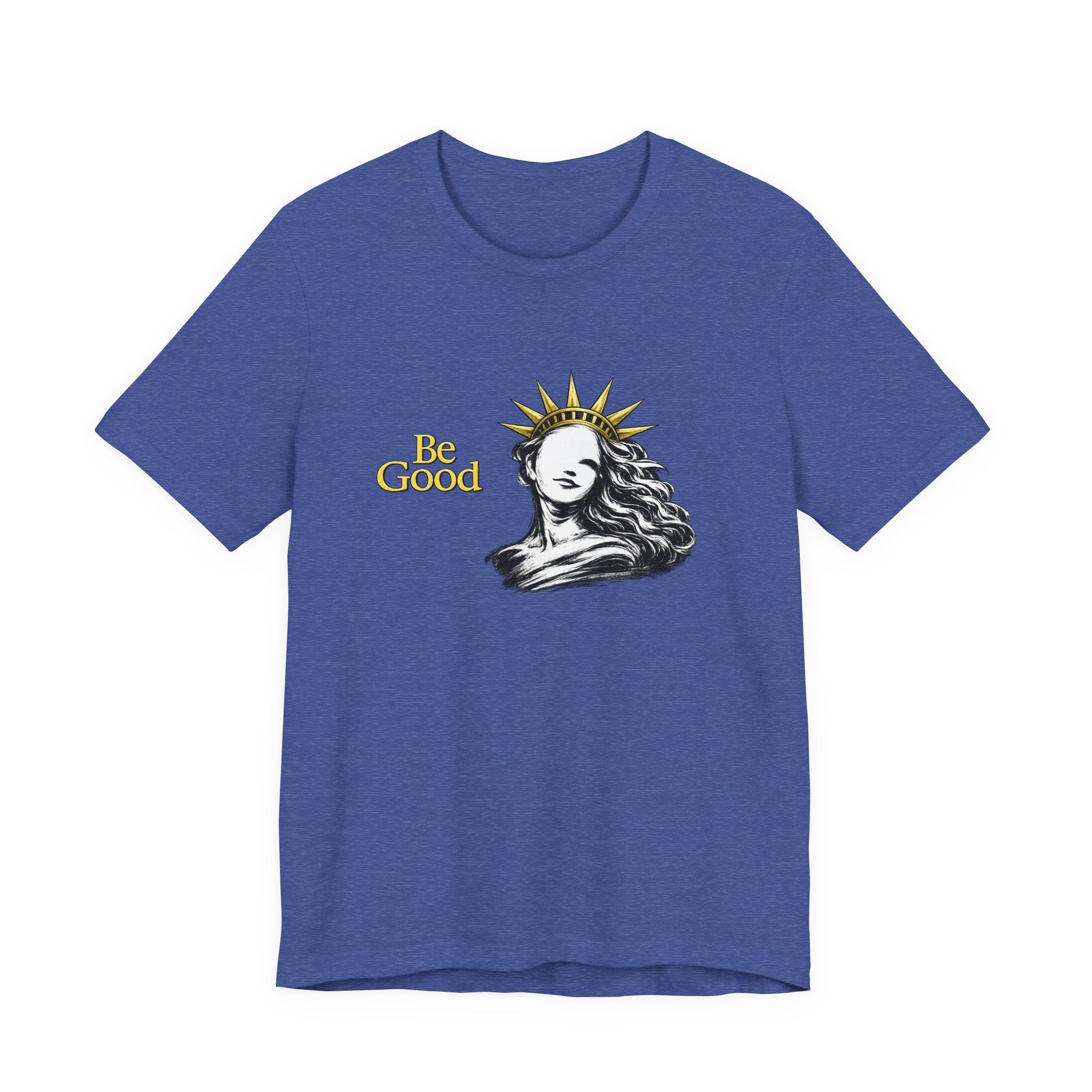Be Good Vintage Statue of Liberty Inspirational Retro Graphic TShirt