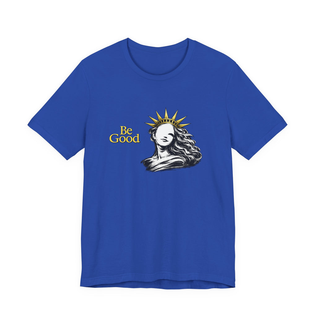 Be Good Vintage Statue of Liberty Inspirational Retro Graphic TShirt