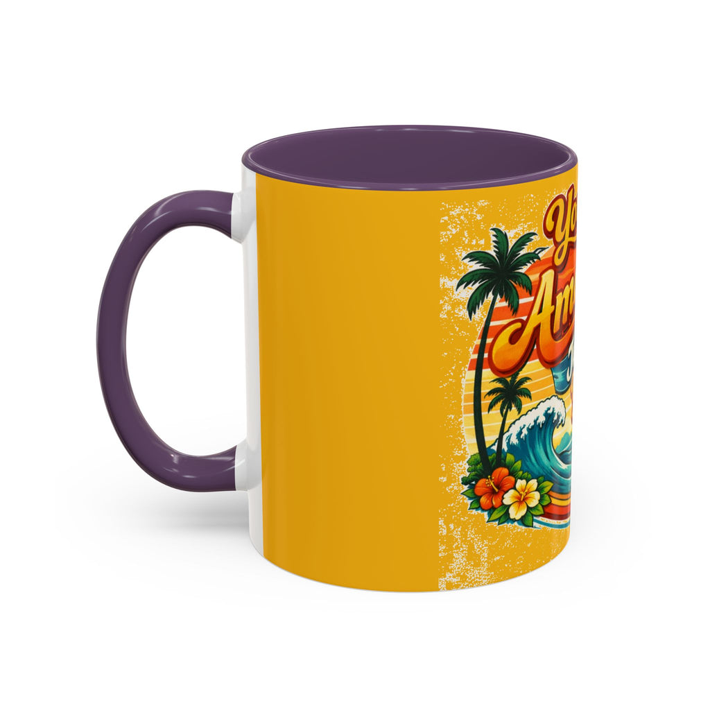 You Are Amazing Just As You Are Mug — Inspirational Beach Coffee Cup