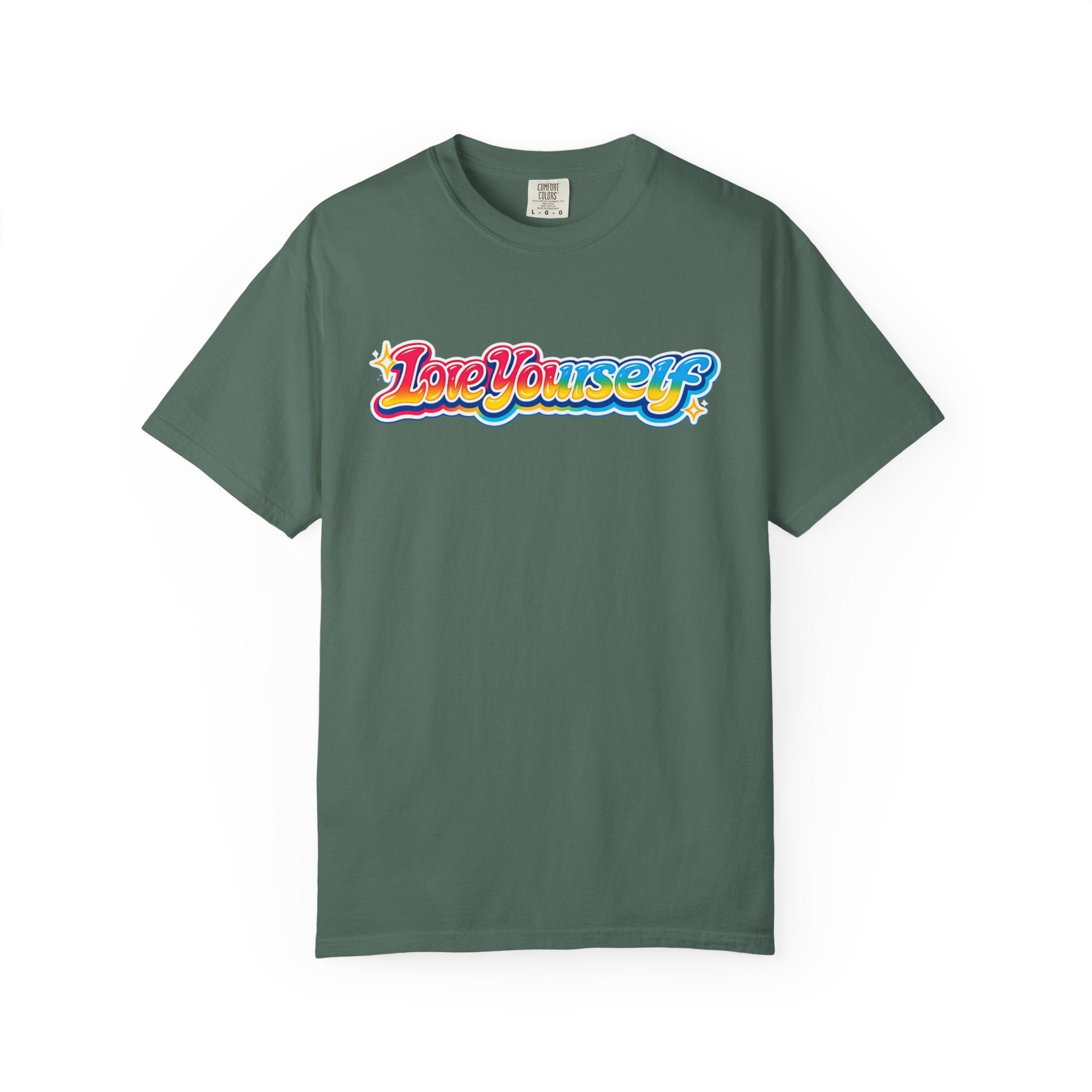 Love Yourself Retro Rainbow T-Shirt
