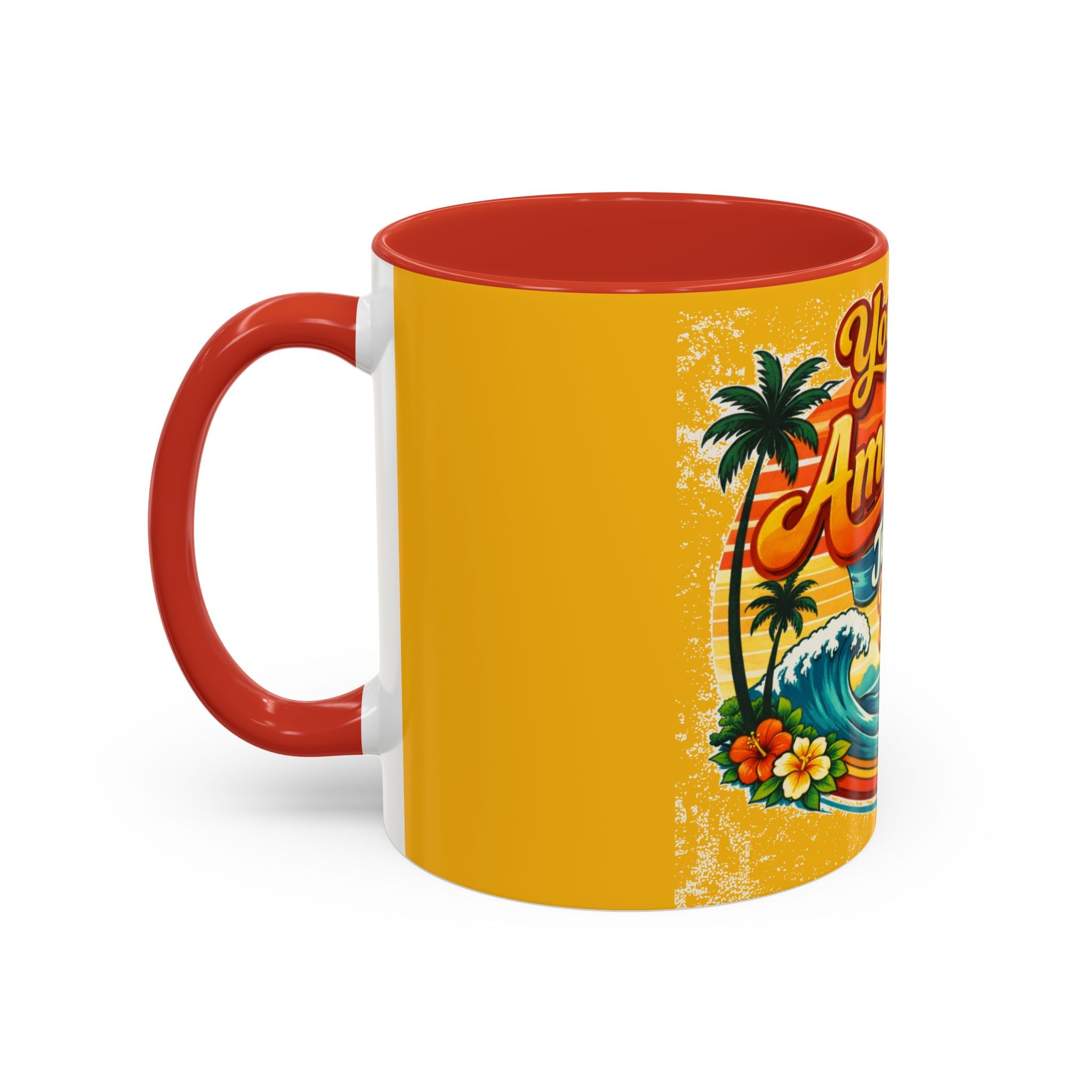 You Are Amazing Just As You Are Mug — Inspirational Beach Coffee Cup