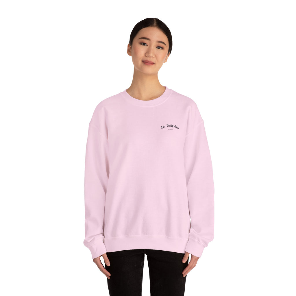 Classic Crewneck Sweatshirt Everyday Casual Pullover with affirmation