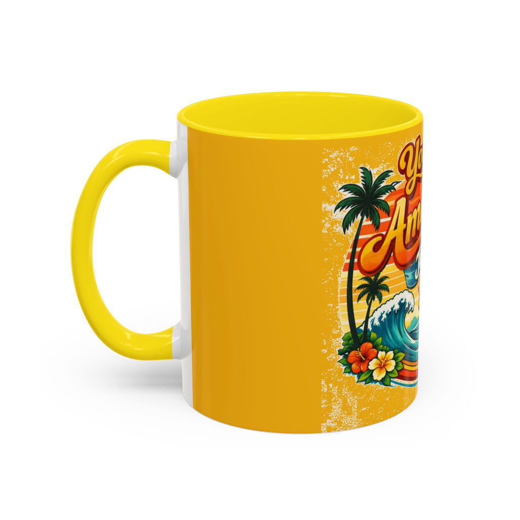 You Are Amazing Just As You Are Mug — Inspirational Beach Coffee Cup