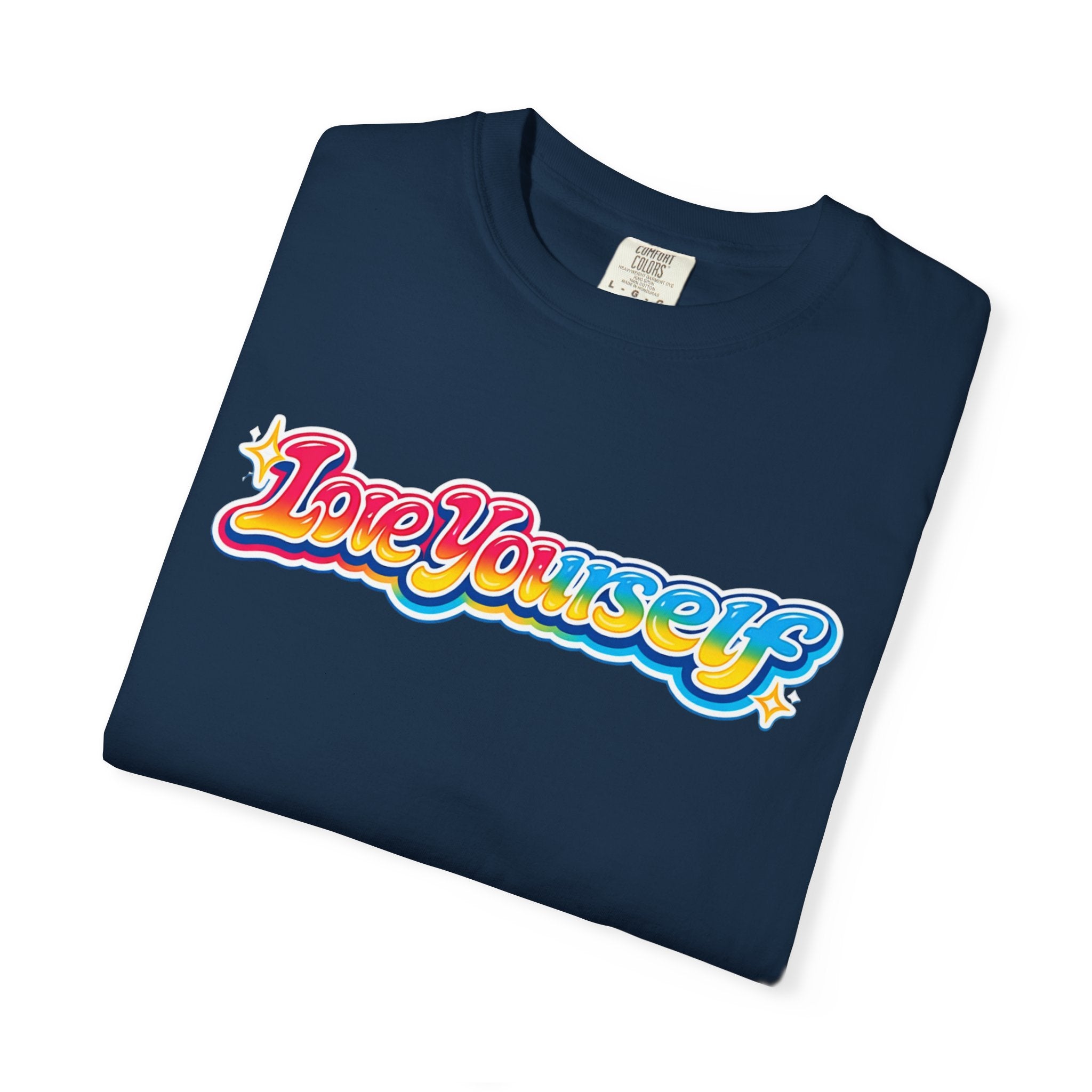 Love Yourself Retro Rainbow T-Shirt