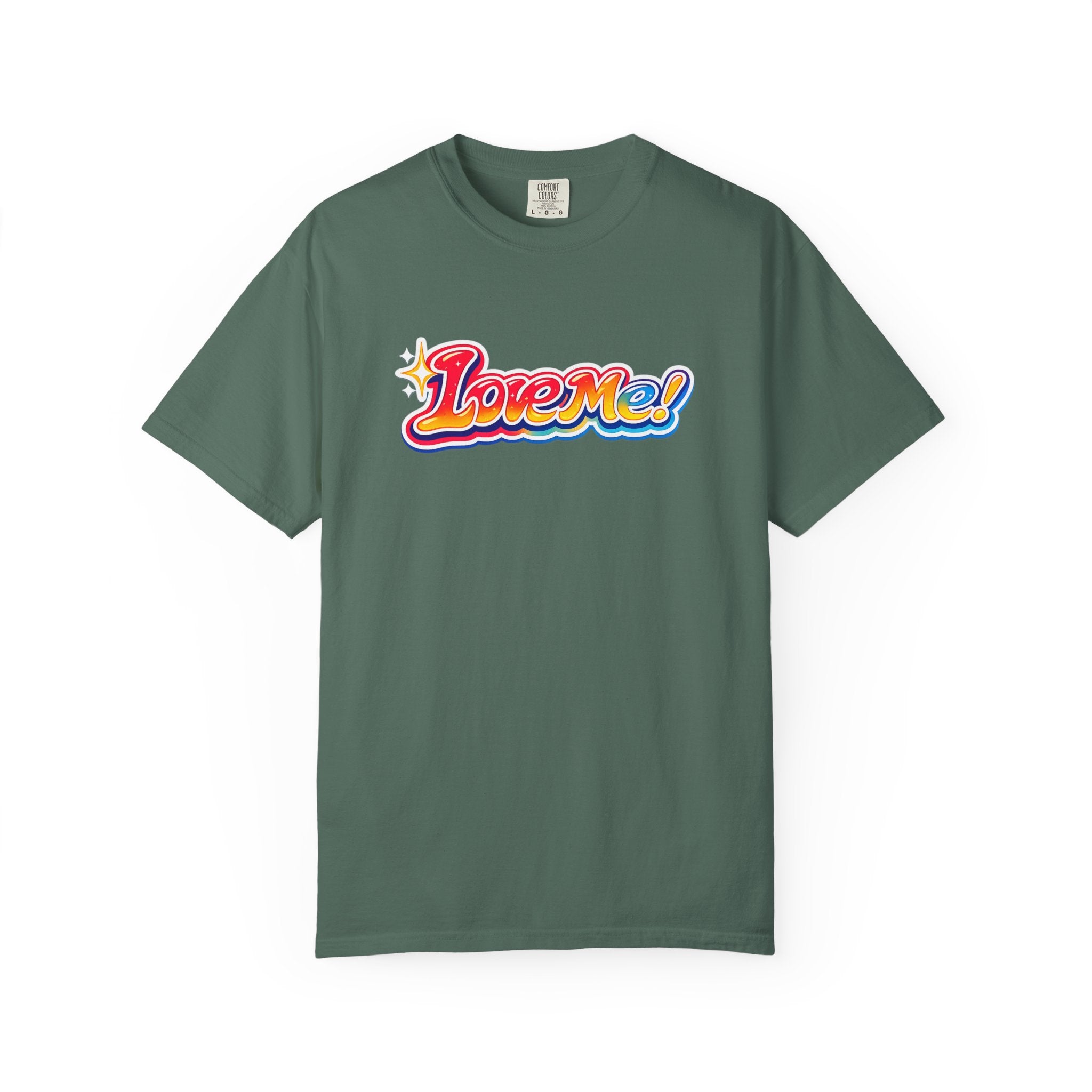 Love Me! Retro Rainbow Tee