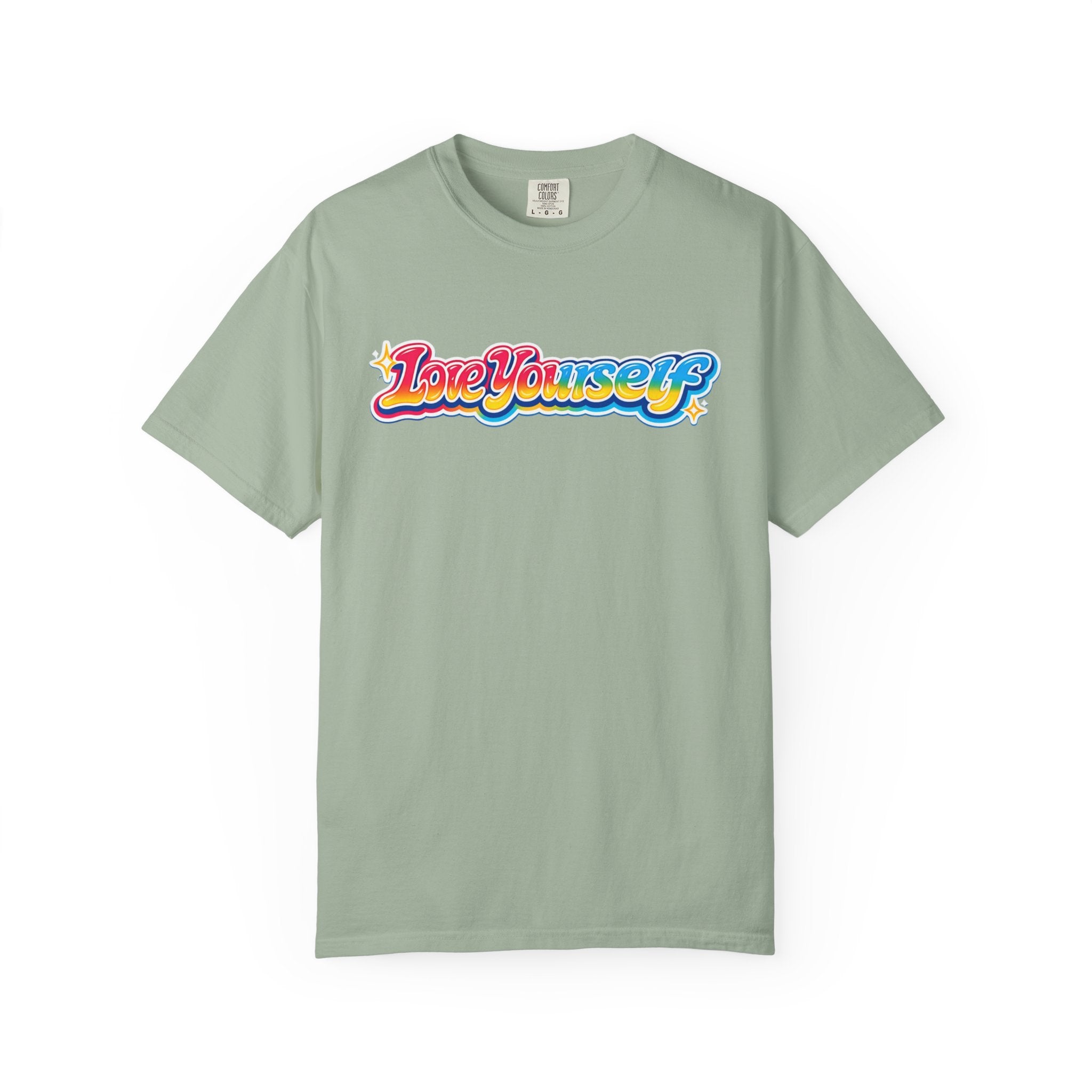 Love Yourself Retro Rainbow T-Shirt