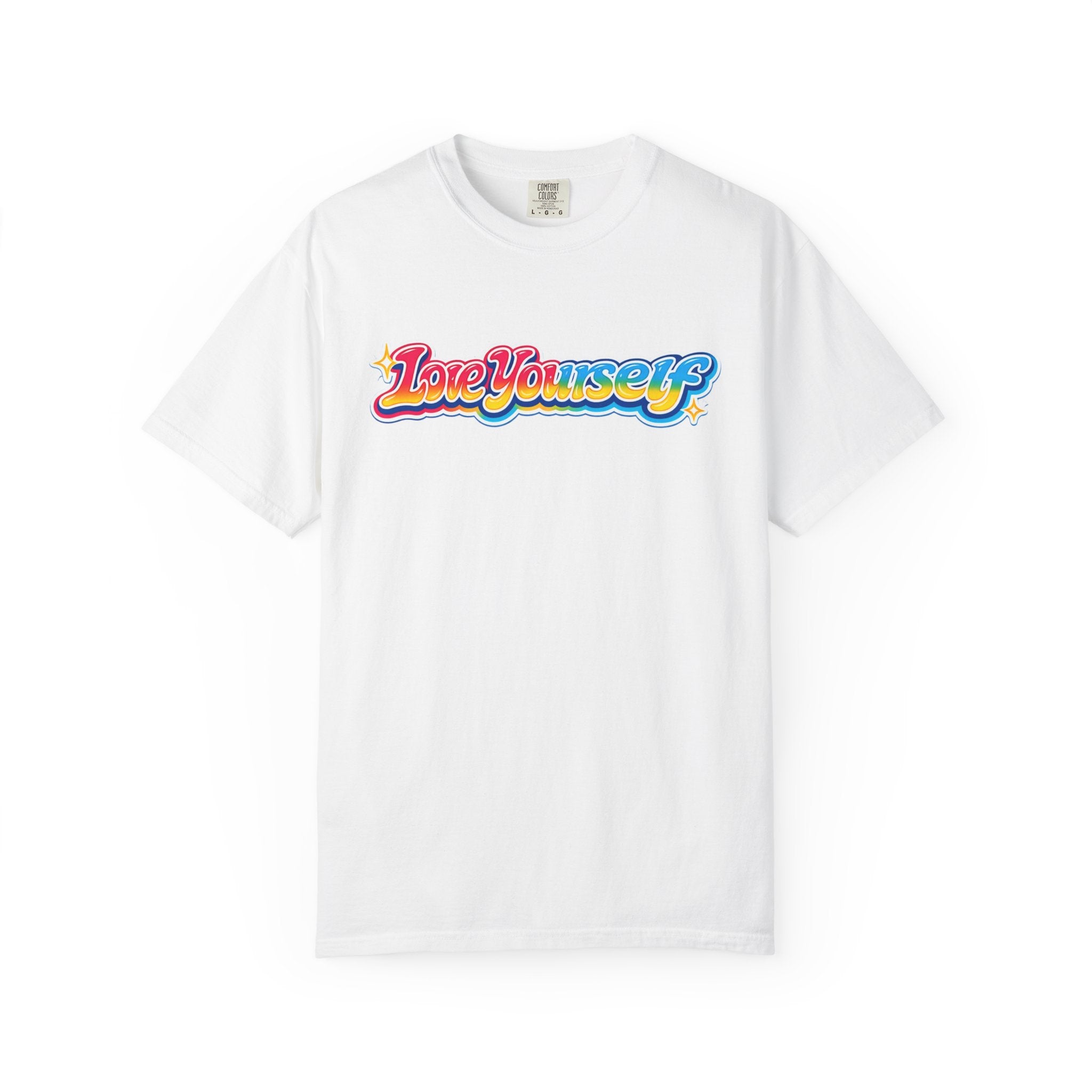 Love Yourself Retro Rainbow T-Shirt
