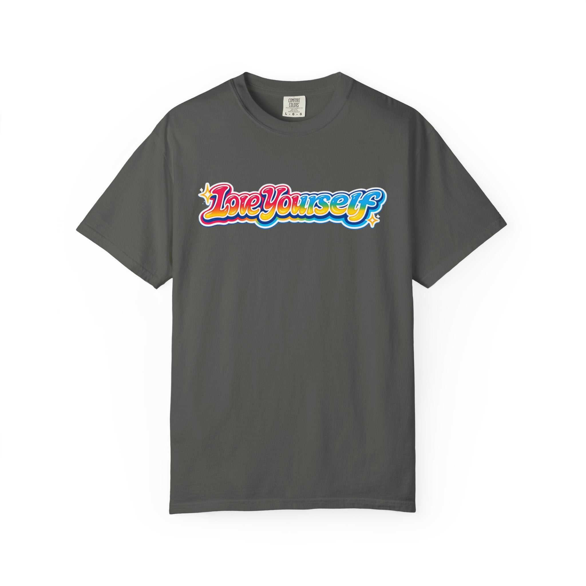 Love Yourself Retro Rainbow T-Shirt