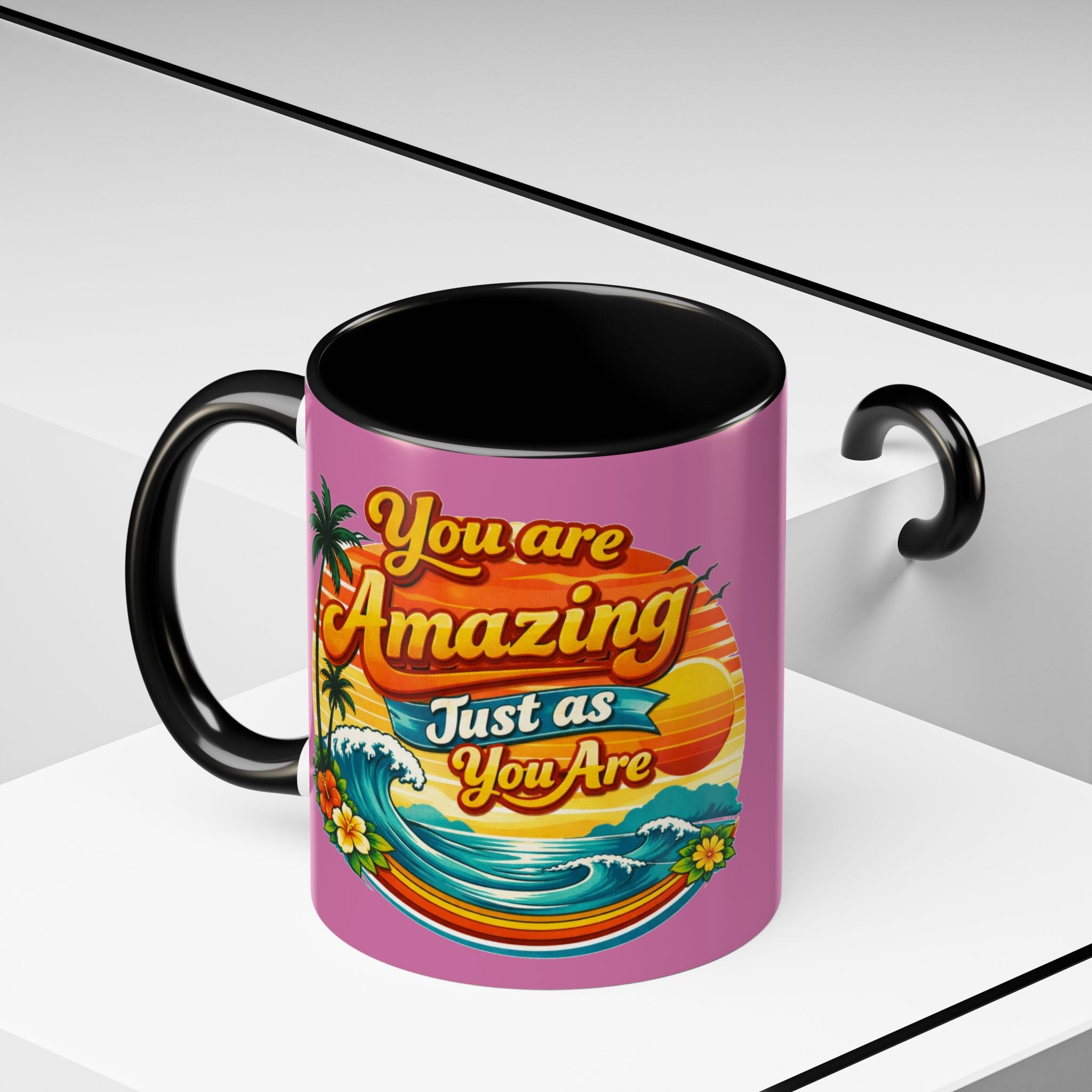 Beach Vibes Coffee Mug — Positive Affirmation