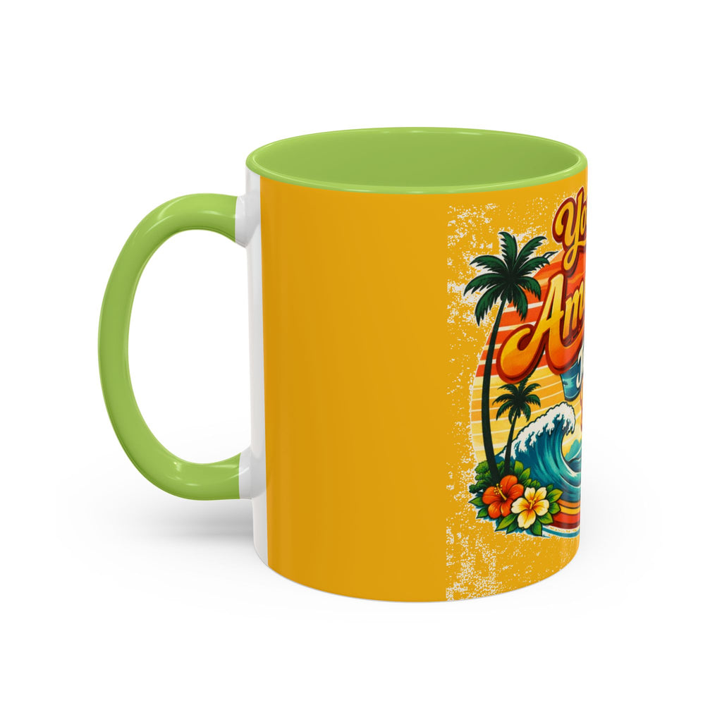 You Are Amazing Just As You Are Mug — Inspirational Beach Coffee Cup