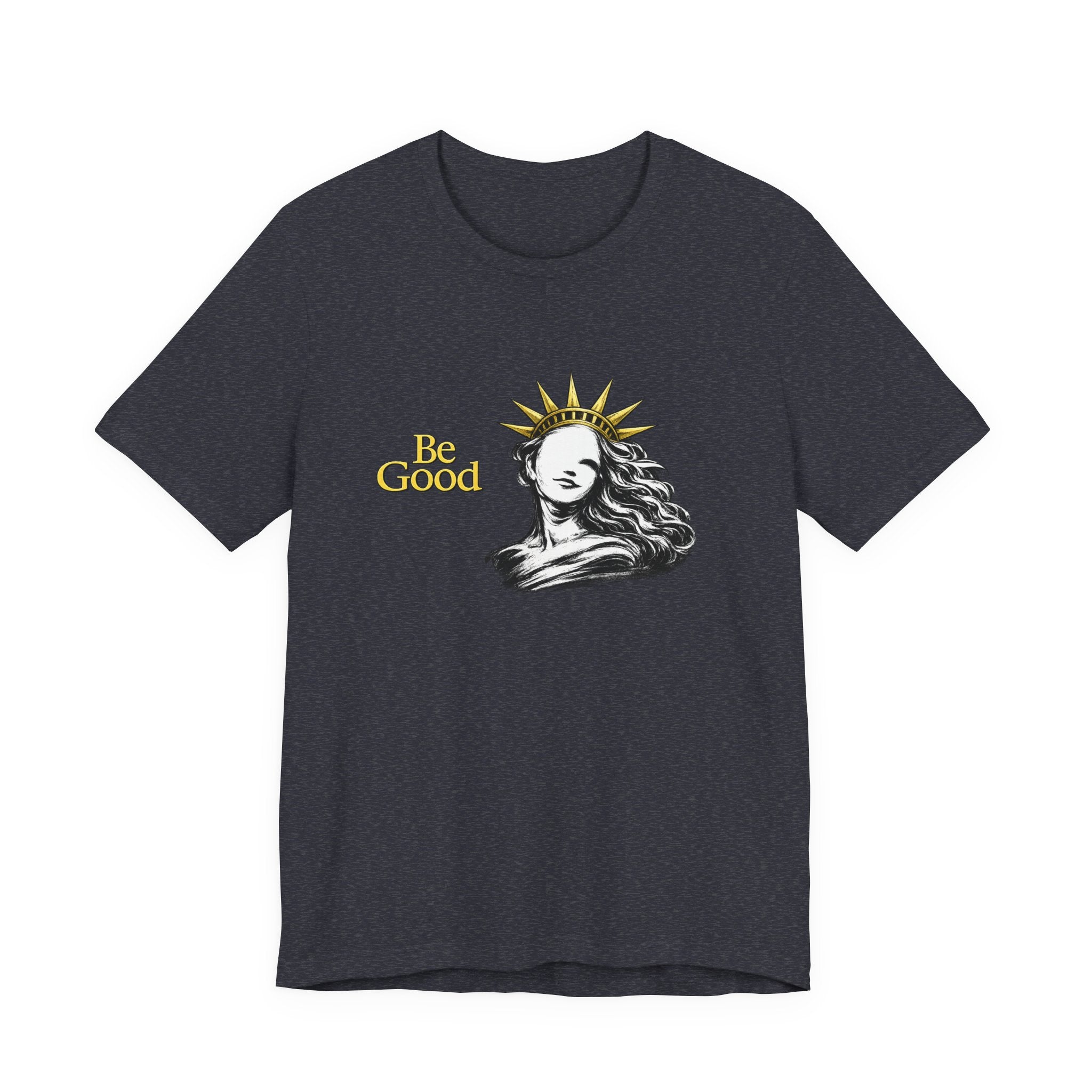Be Good Vintage Statue of Liberty Inspirational Retro Graphic TShirt