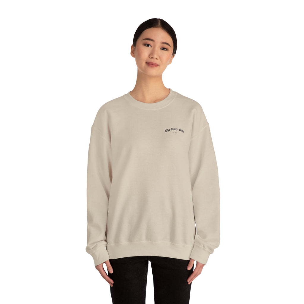 Classic Crewneck Sweatshirt Everyday Casual Pullover with affirmation