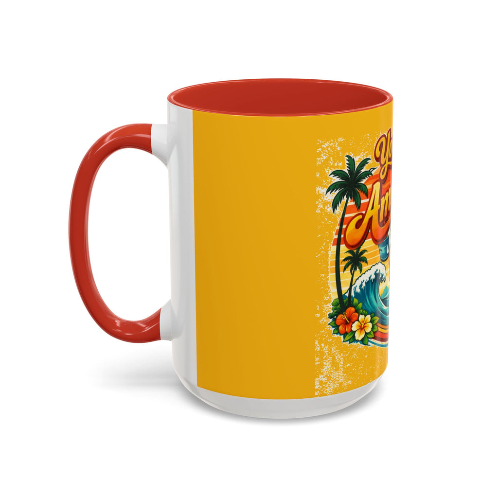You Are Amazing Just As You Are Mug — Inspirational Beach Coffee Cup
