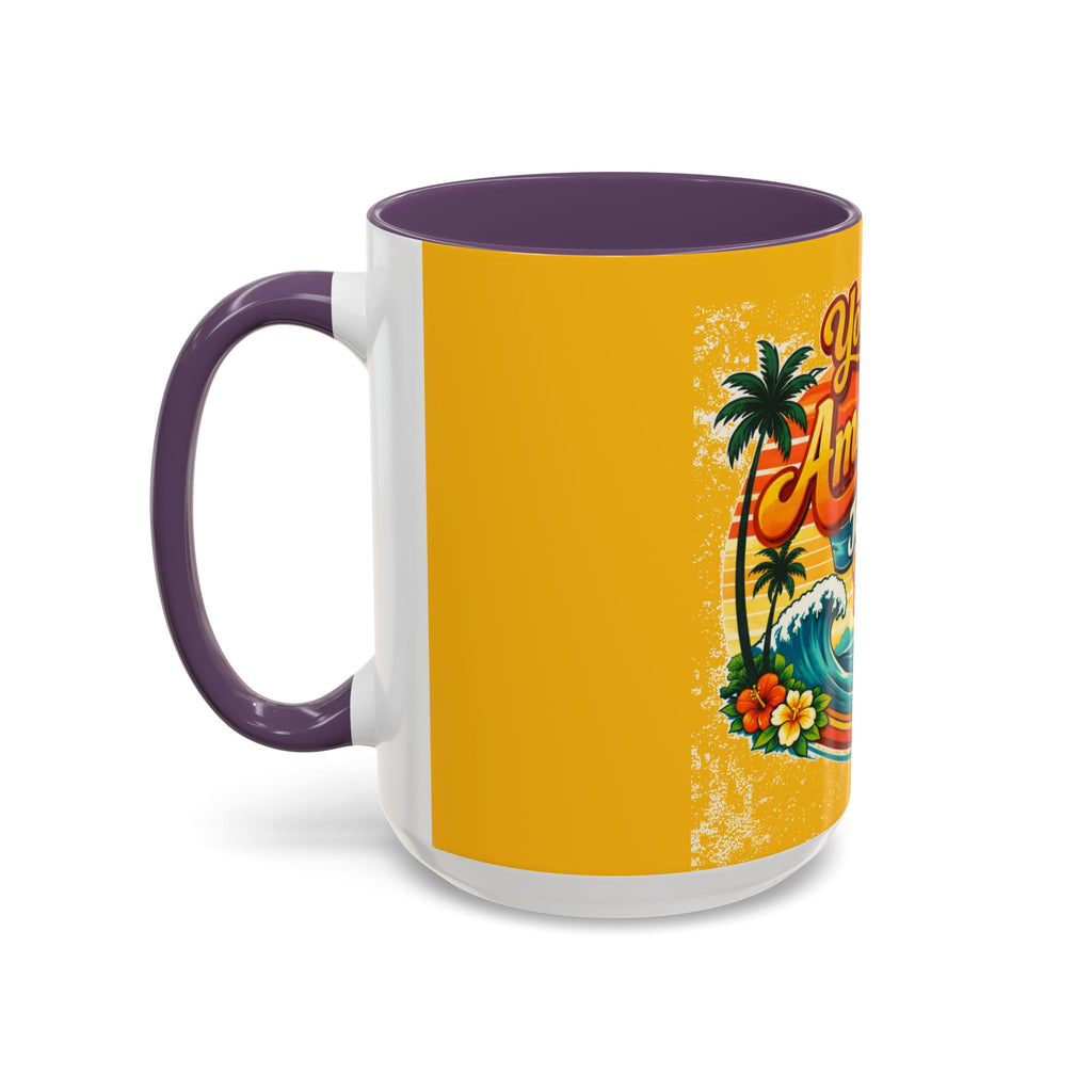 You Are Amazing Just As You Are Mug — Inspirational Beach Coffee Cup